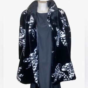 80’s Donny Brook bow faux fur MP